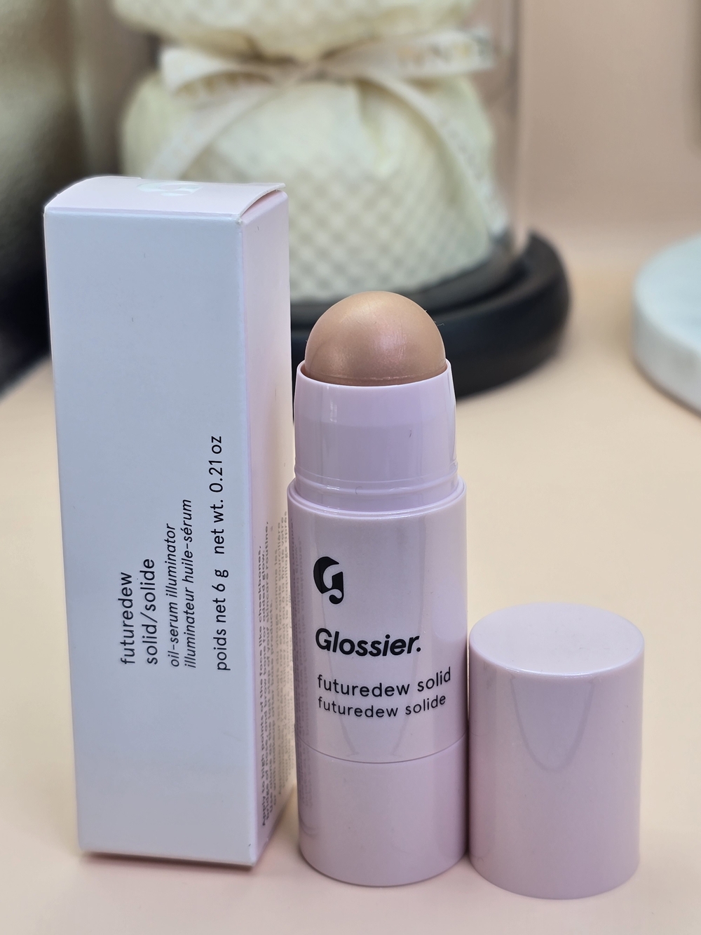 Glossier Futuredew Solid Illuminating Stick — Champagne Glow